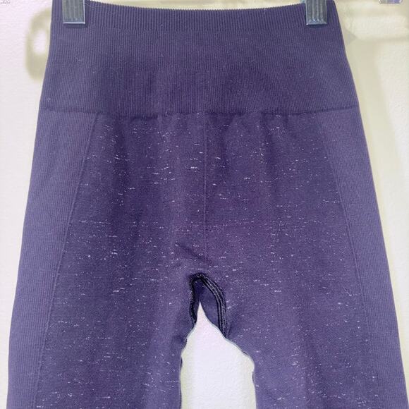 Lululemon Free to Flow 7/8 Tight Leggings – High Rise – Size 2 – Blue Speckle - Picture 5 of 11